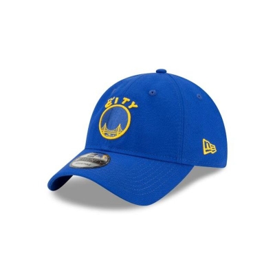 Golden State Warriors Gorra | New Era NBA Hardwood Classic Nights 9twenty Adjustable Cap Mexico - Azules